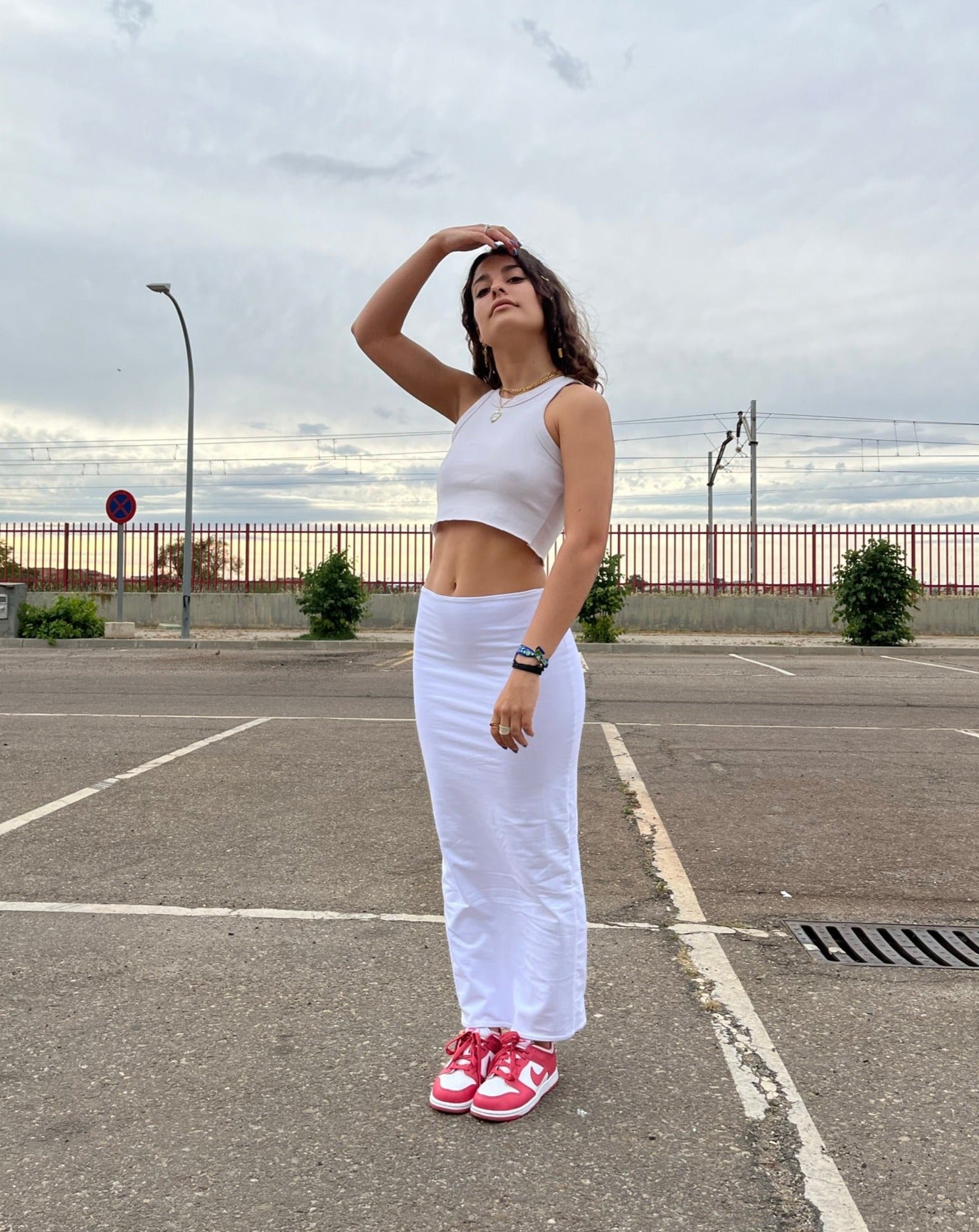 Hera Tube Skirt White